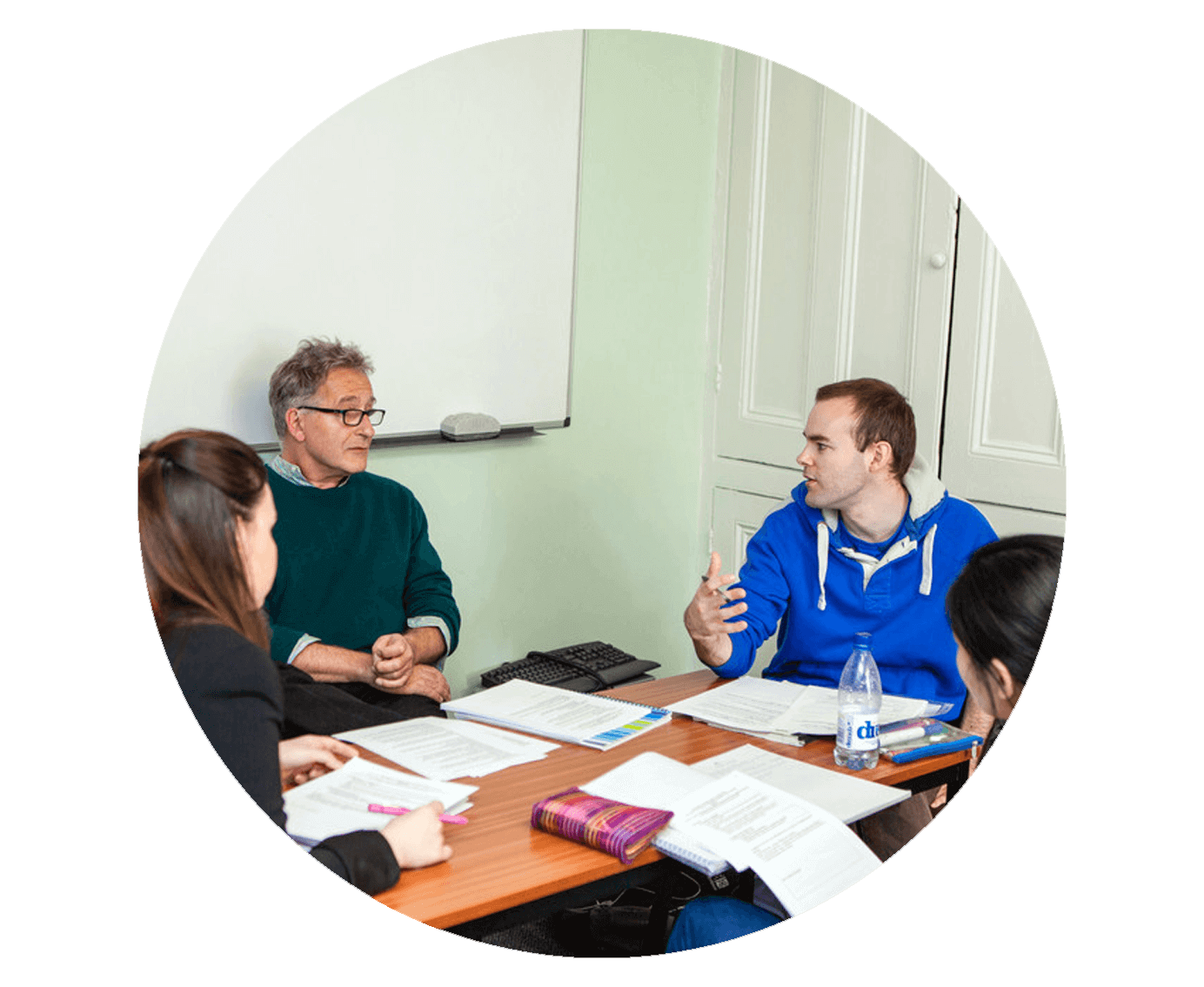 Image of students in a seminar room